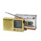 BAIJIALI KK9 Full-band Radio Player Portable Retro Multifunctional Mini Radio(Black) - 6
