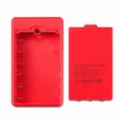 Q6 Removable 6 Sections 18650 Battery Box Charger Case, Style: Ordinary(Red) - 1