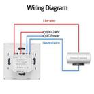 WIFI 20A Water Heater Switch White High Power Time Voice Control EU Plug - 10