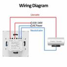 WIFI 20A Water Heater Switch Black High Power Time Voice Control EU Plug - 10