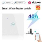 Tuya ZigBee 40A Smart High Power Water Heater Light Air Conditioner Switch Time Voice Remote Control(Black) - 5