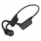 DG60 Wireless Sport Bone Conduction Bluetooth Earphone(Black) - 1