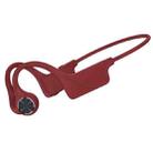 DG60 Wireless Sport Bone Conduction Bluetooth Earphone(Wine Red) - 1