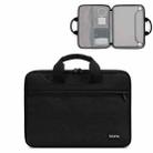 Baona BN-I003 Oxford Cloth Full Open Portable Waterproof Laptop Bag, Size: 16/17 inches(Black) - 1