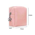 Baona BN-G003 Leather Mini Portable Multifunctional Digital Storage Bag(Zipper Light Apricot Color) - 3