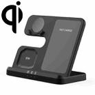 EDCS889 for Samsung Series 3 In 1 Mobile Phone Watch Earphone Wireless Charger(Black) - 1