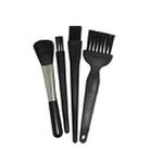 4pcs/set (3 Hard Hair+1 Soft Hair) Computer Keyboard Screen Camera Lens Digital Equipment Cleaning Brush - 1