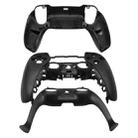 For PS5 Controller Full Set Housing Shell Front Back Case Cover Replacement(Transparent White) - 2