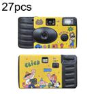 27pcs Click Retro Film Camera Waterproof Cartoon Decorative Stickers without Camera - 1