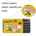 18pcs Red Good Luck Retro Film Camera Waterproof Cartoon Decorative Stickers without Camera - 4