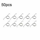 For PS5 Controller 50pcs Replacement Buttons Metal Springs ,Spec: L2 R2 Springs - 1