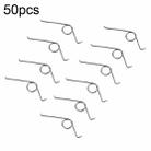 For PS5 Controller 50pcs Replacement Buttons Metal Springs ,Spec: Motor Springs - 1