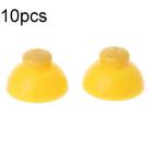 For Nintendo Gamecube NGC Controller 10pcs Joystick Cap Replacement Parts(Yellow) - 1