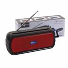 BAIJIALI SY-918 Solar Emergency Radio Read U Disk Large Volume Speaker LED Light Portable Player(Blue) - 6