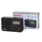 BAIJIALI BJL-166 Full Band Retro Radio Multifunctional Built-In Speaker Player(Black) - 2