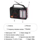 BAIJIALI BJL-607AC Full Band Multi-functional Retro Radios Big Voice Radio(Black) - 6
