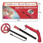 MD3006 Metal Detector Outdoor Treasure Hunter Toys Children Science Detector(Red) - 3