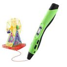 SL-300A  3D Printing Pen 8 Speed Control High and Low Temperature Version Support PLA/ABS/PCL Filament(Green) - 1