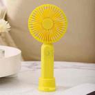 M9 Handheld Mini Fan Outdoor USB Charging Desktop Fan 800mAh(Yellow) - 1