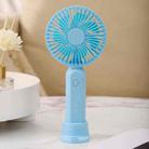 M9 Handheld Mini Fan Outdoor USB Charging Desktop Fan 1500mAh(Blue) - 1