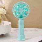 M9 Handheld Mini Fan Outdoor USB Charging Desktop Fan 1500mAh(Green) - 1