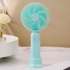 M9 Handheld Mini Fan Outdoor USB Charging Desktop Fan 2500mAh(Green) - 1