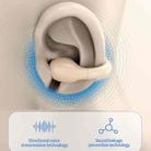 M10 IPX5 Waterproof Ear Clip Bluetooth Earphones, Style: Single White - 9