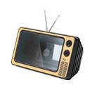 Retro TV Mobile Phone Screen Video Amplifier Mobile Phone Holder(Rose Gold) - 1