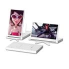 12-Inch Dual-HD Lens Horizontal Vertical Mobile Phone Screen Amplifier(White) - 1