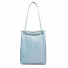 For Apple Macbook Shoulder / Handheld / Messenger Computer Bag, Size: Small(Lake Blue) - 1