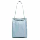 For Apple Macbook Shoulder / Handheld / Messenger Computer Bag, Size: Medium(Lake Blue) - 1