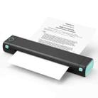 M08F Bluetooth Wireless Handheld Portable Thermal Printer(Black Green Letter Version) - 1
