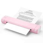 M08F Bluetooth Wireless Handheld Portable Thermal Printer(White Pink Letter Version) - 1