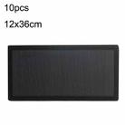 10pcs 12x36cm With Magnetic Suction PVC Cooling Fan Dust Net Desktop Computer Industrial Fan Filter Cover - 1