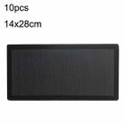 10pcs 14x28cm Encryption Version PVC Cooling Fan Dust Net Desktop Computer Industrial Fan Filter Cover - 1