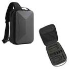 For DJI Mini 3 / Mini 3 Pro Hard Shell Storage Bag Box Chest Bag Shoulder Bag Messenger Bag(Dark Gray) - 1