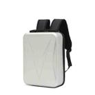 For DJI AVATA Advanced Edition Hard Shell Backpack Shoulder Bag Storage Bag Box Suitcase(Silver) - 1