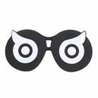 For PICO 4 Hifylux PC-ZF23 Owl Lens Protector Dust Scratch VR Glasses Silicone Case(White) - 1