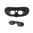 For DJI Goggles 2 Foam Padding Sponge Eye Pad Mask With Lens Cover Black - 1