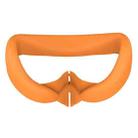 For PICO 4 Hifylux PC-PF26 Silicone Eye Mask VR Glasses Sweat-proof Blackout Case(Orange) - 1