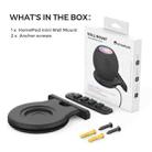 For Apple HomePod Mini AhaStyle PT149 Smart Speaker Stand(Black) - 2