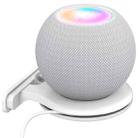 For Apple HomePod Mini AhaStyle PT149 Smart Speaker Stand(White) - 1