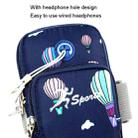 B081 Small Running Phone Arm Bag Outdoor Sports Fitness Bag(Dark Blue) - 6