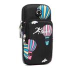 B081 Large Running Phone Arm Bag Outdoor Sports Fitness Bag(Black) - 1