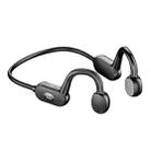 X6 Sports Bone Conduction Bluetooth Headphones With Mic Non-In-Ear Wireless Earphones(Black) - 1