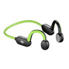 X6 Sports Bone Conduction Bluetooth Headphones With Mic Non-In-Ear Wireless Earphones(Green) - 1