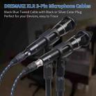 KN006 2m Male To Female Canon Line Audio Cable Microphone Power Amplifier XLR Cable(Black) - 7