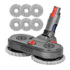 For Dyson V7 V8 V10 V11 Vacuum Cleaner Electric Mopping Head Integrated Water Tank With 6pcs Rag - 1