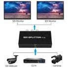 1 In 2 Out SD-SDI / HD-SDI / 3G-SDI Distribution Amplifier Video SDI Splitter(US Plug) - 8