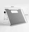 For IPad / MacBook Tablet Laptop Stand Acrylic Adjustable Lazy Bracket(Transparent) - 3